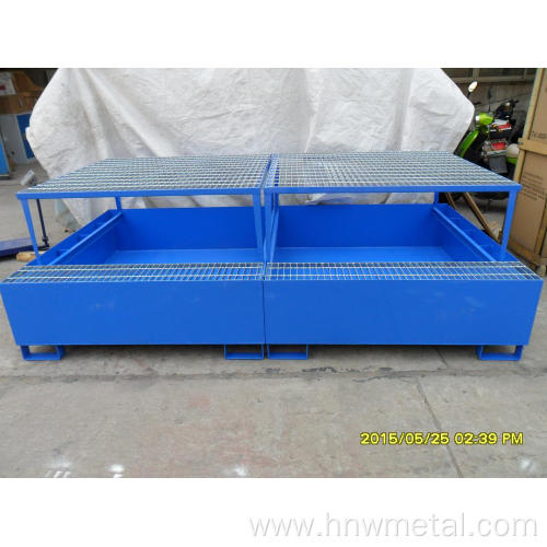 Sreel Spill containment Pallet with heavy capacity